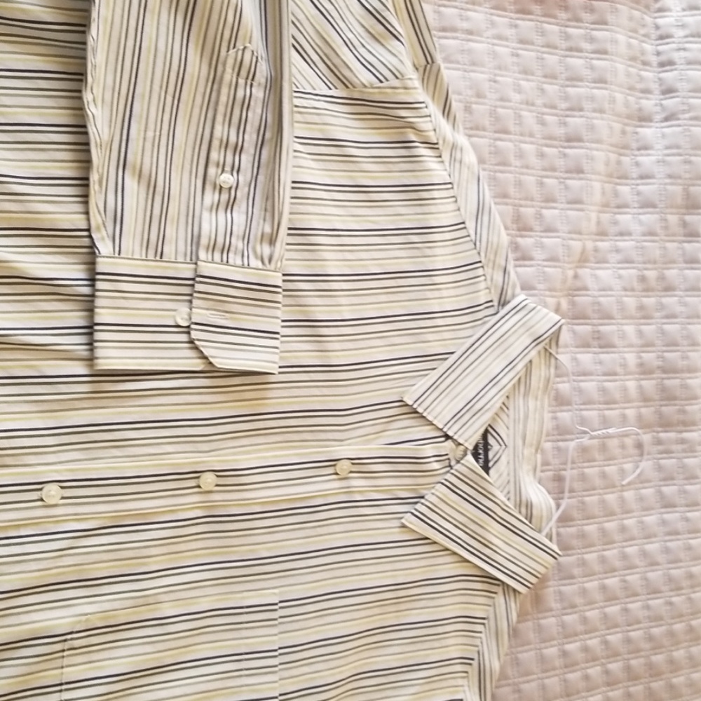Claiborne striped sport shirt